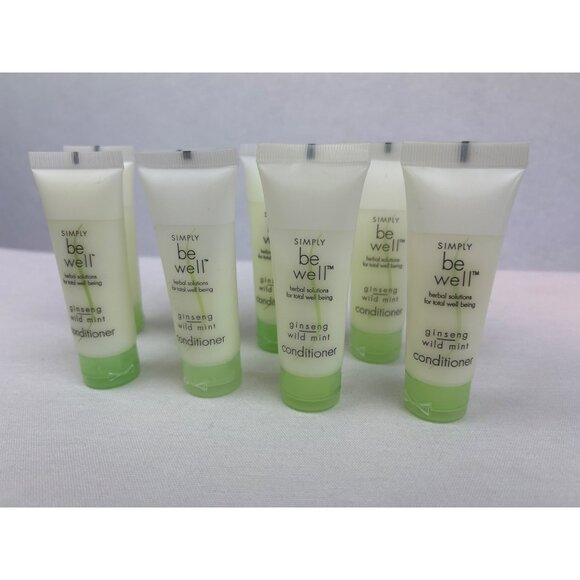 Simply Be Well Ginseng Wild Mint Conditioner Travel Size Set Of 8 - Picture 3 of 3